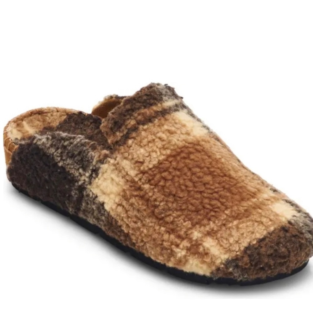 Free People Damon Plaid Mule